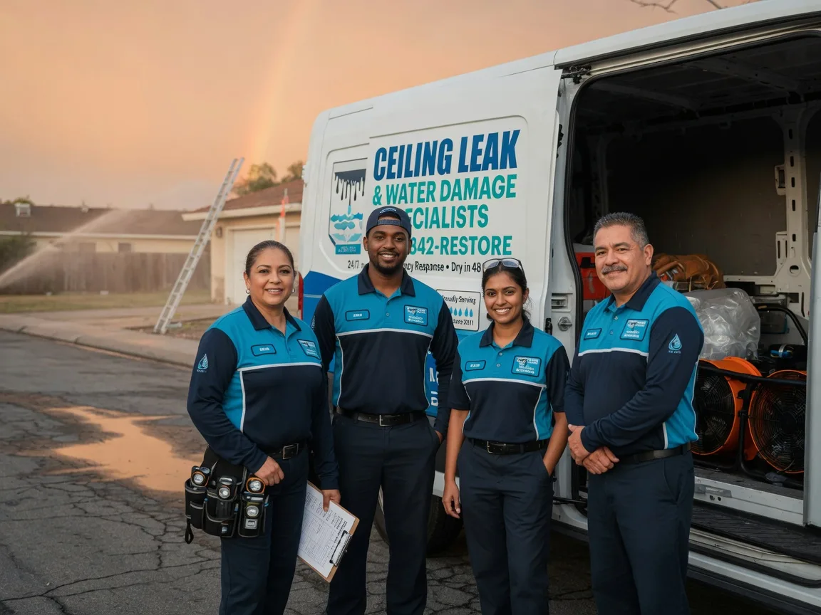 Ceiling Leak Cleanup company in Saint James, MD