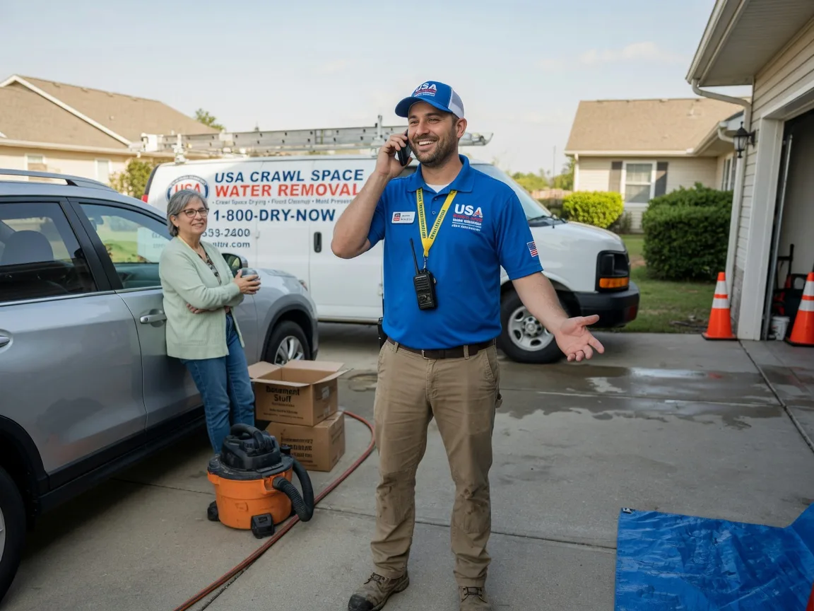 Crawl Space Water Removal Saint James, MD FAQs